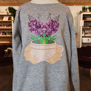Youth Cup of Fireweed crewneck