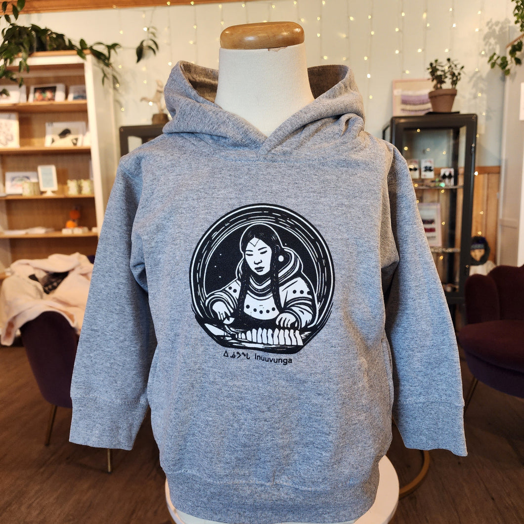 Pitsilik grey toddler hoodie