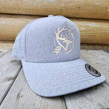 Load image into Gallery viewer, Grey hunter snap back cap