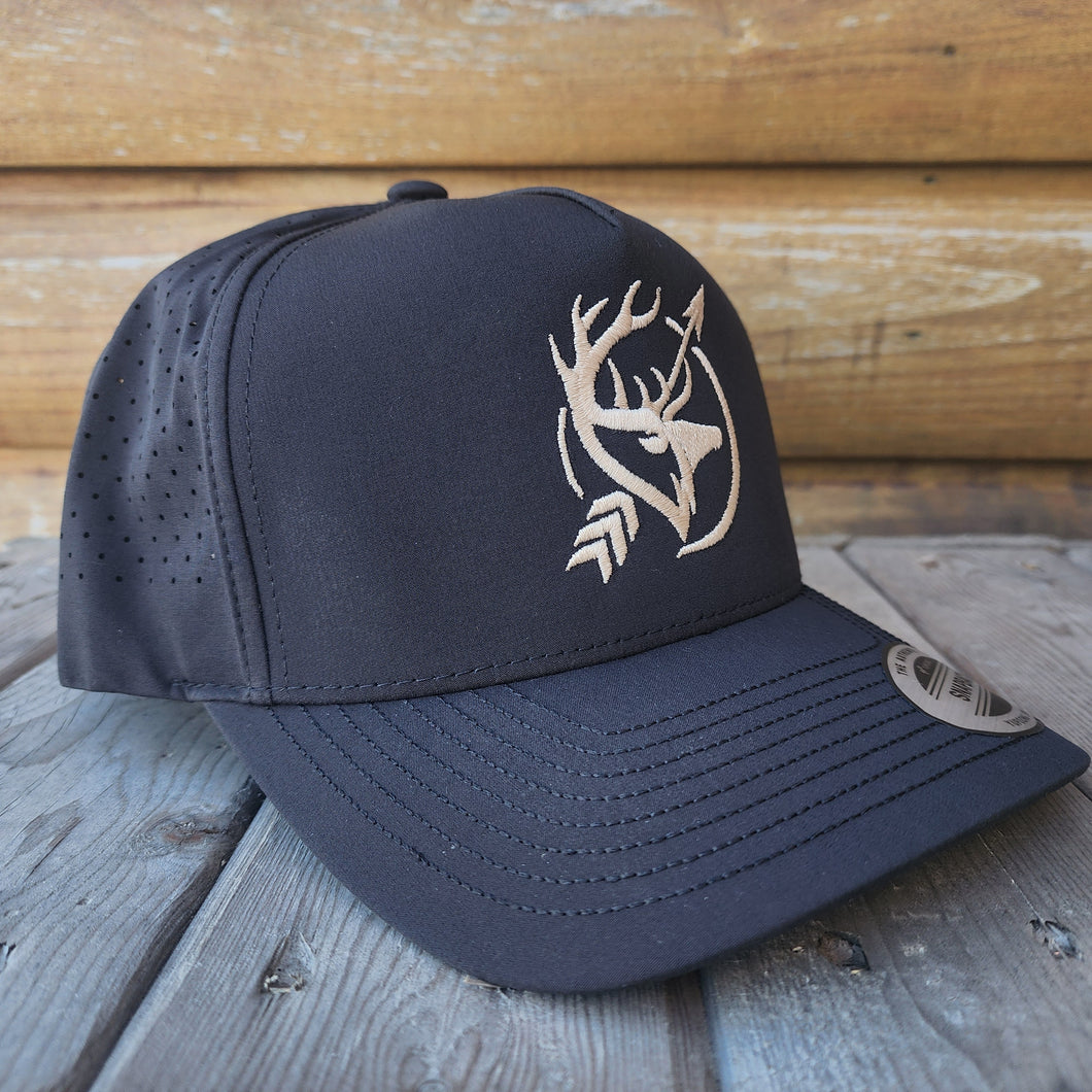 Black hunter cap