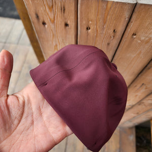 Burgundy tuttuk cap