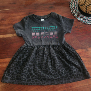 Baby leopard dress