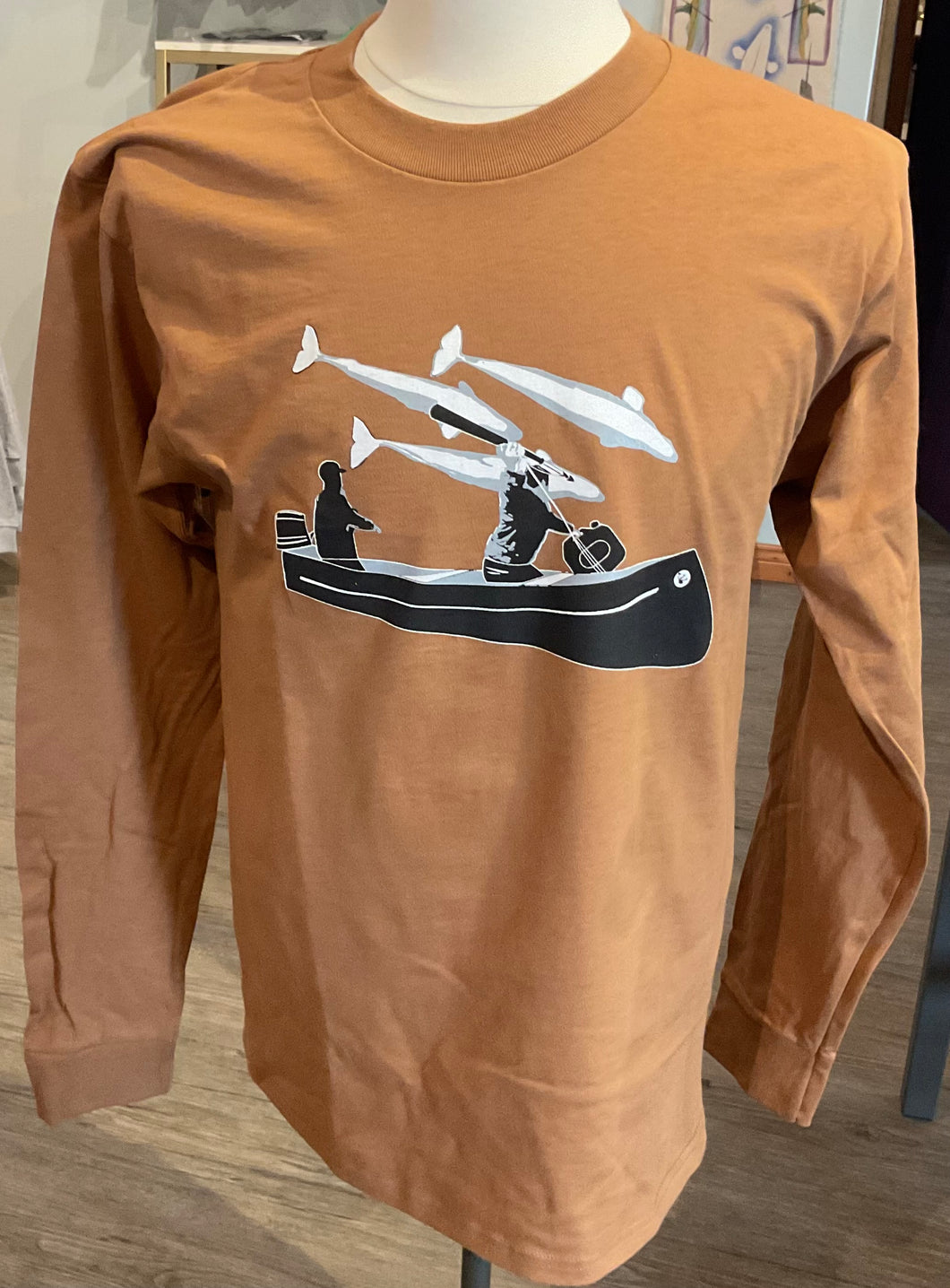 Caramel beluga hunt long sleeve