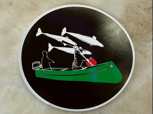 Beluga Hunting Sticker