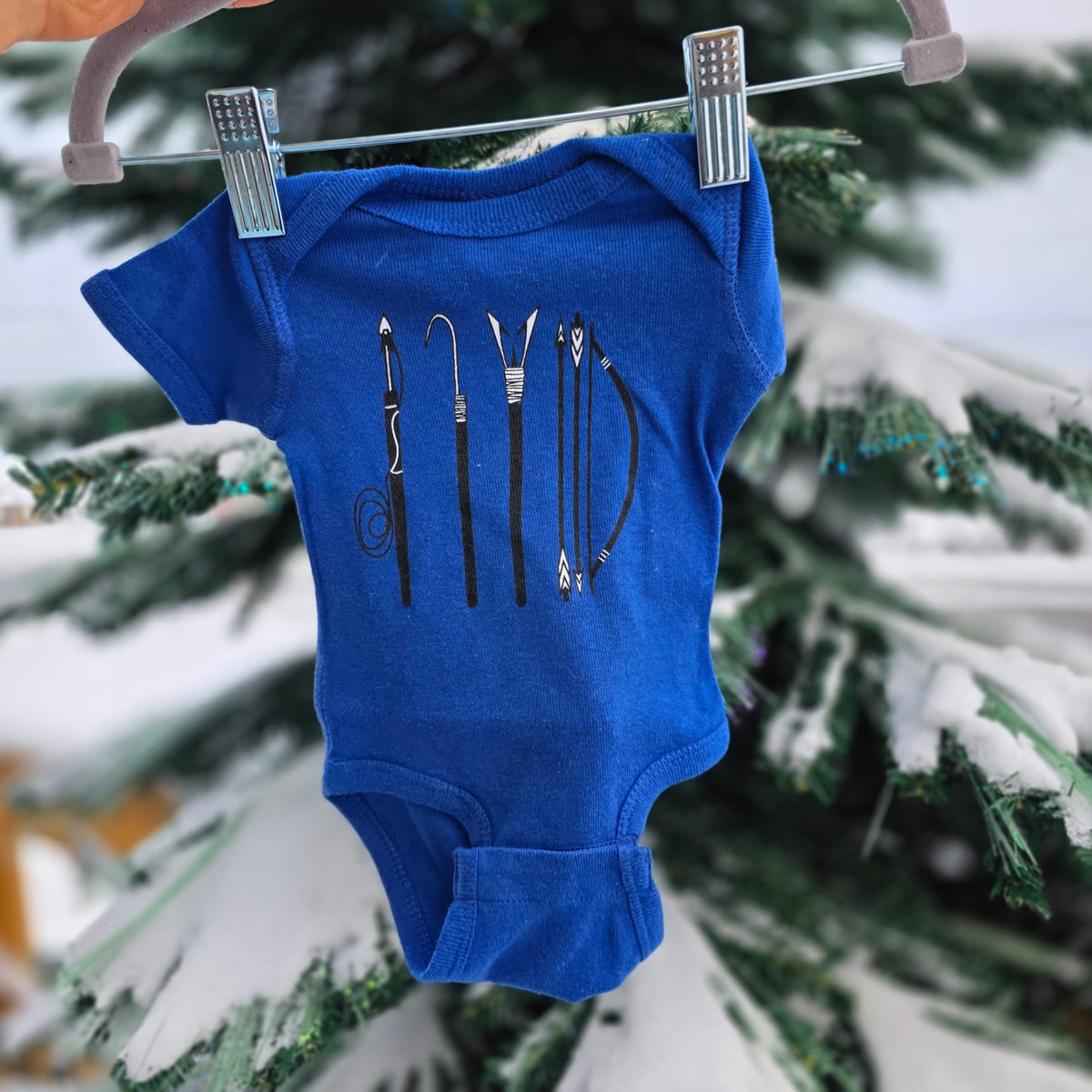 Royal blue tools onesie – Inuuvunga Designs