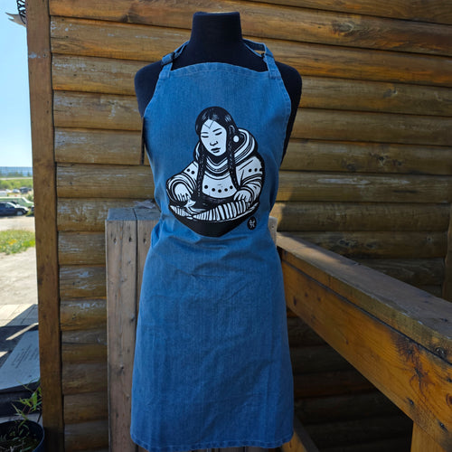 Denim Pitsilik apron