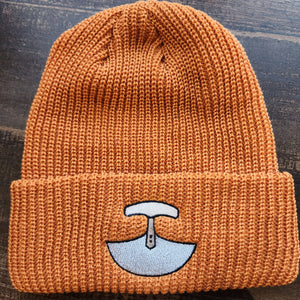 texas orange uluk beanie