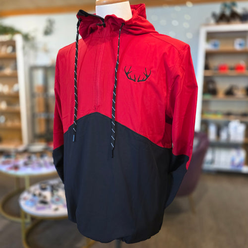 Natjuk red/black jacket