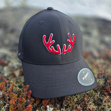 Load image into Gallery viewer, Black red-natjuk cap