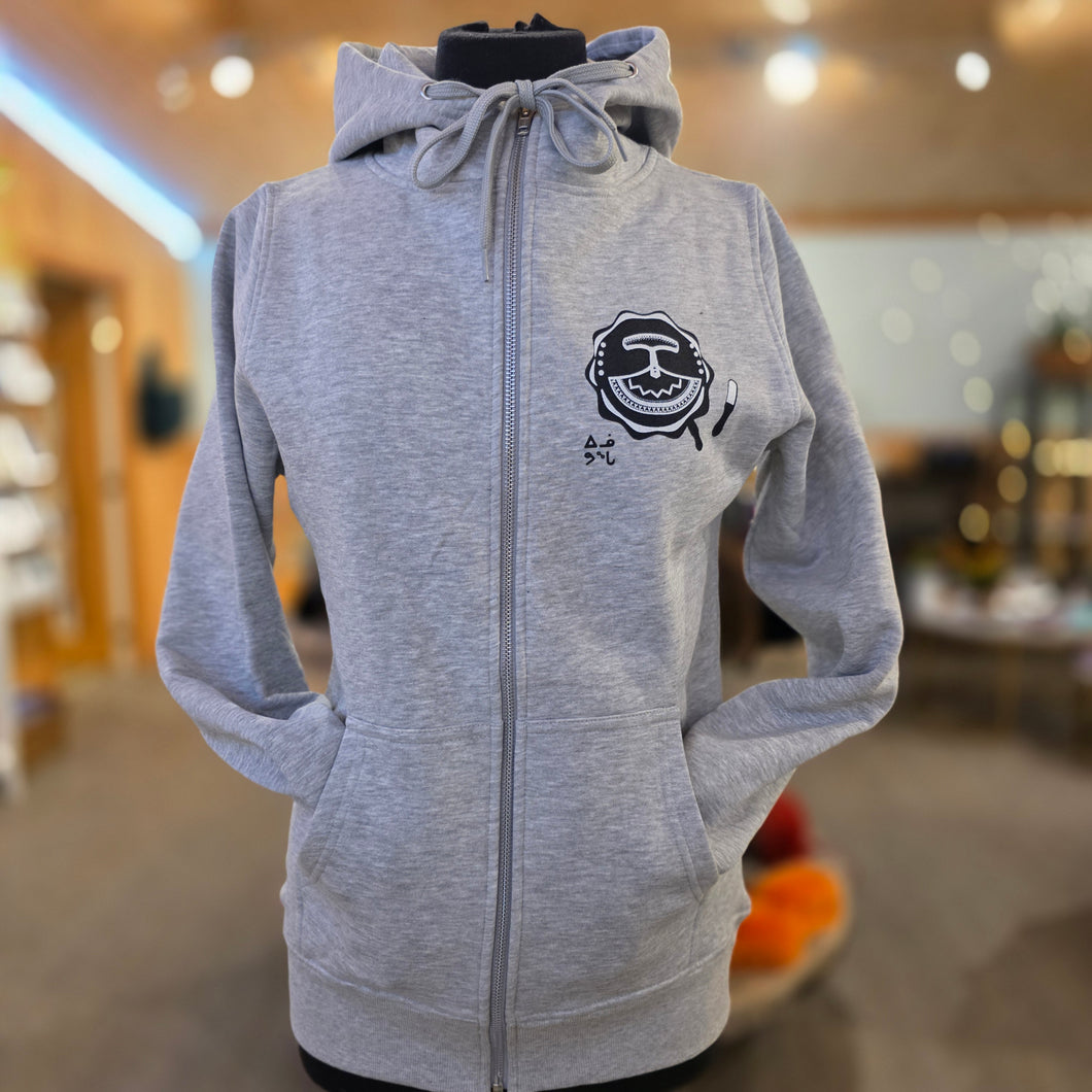 Zipper drum hoodie