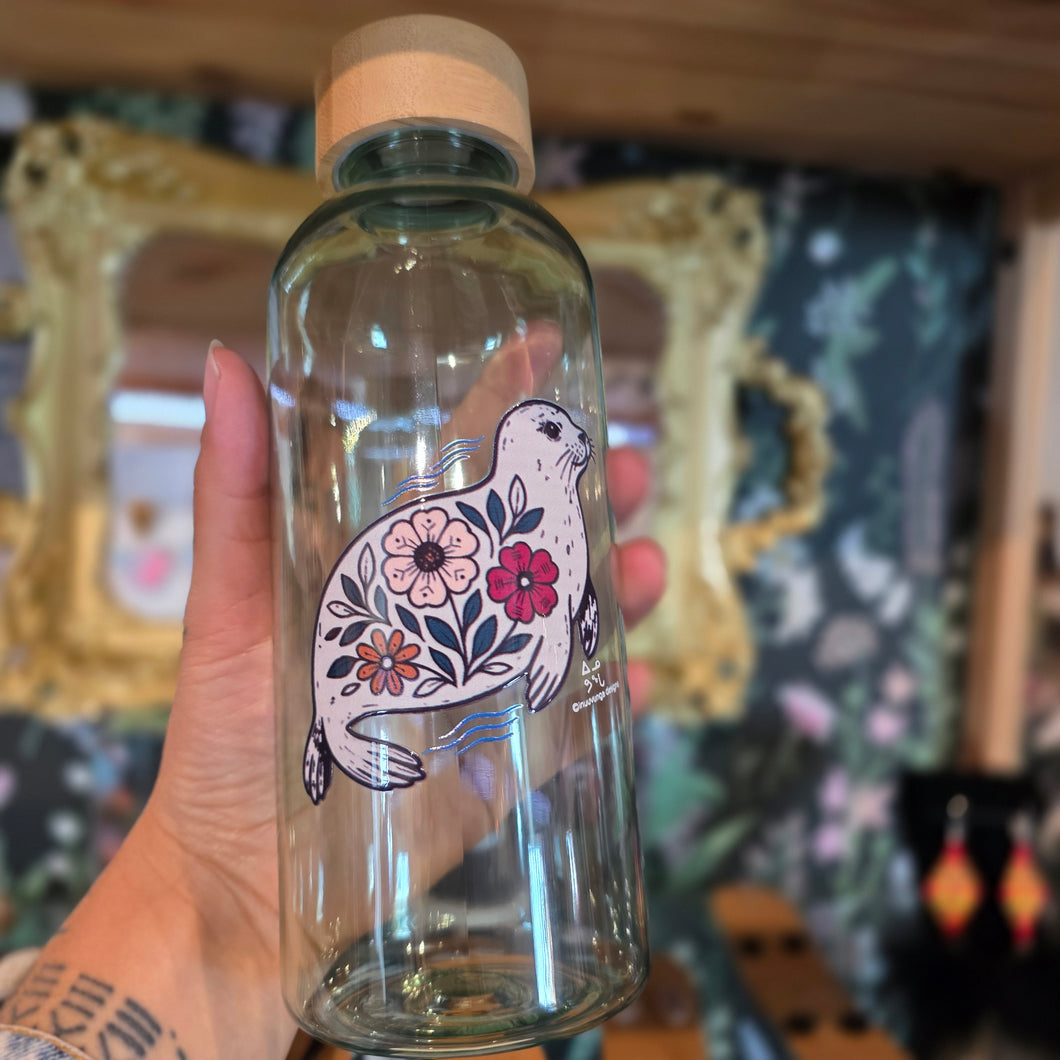 Floral Natsiq water bottle