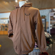Load image into Gallery viewer, Caramel zip Natjuk hoodie