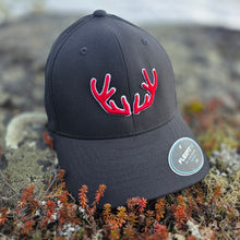 Load image into Gallery viewer, Black red-natjuk cap
