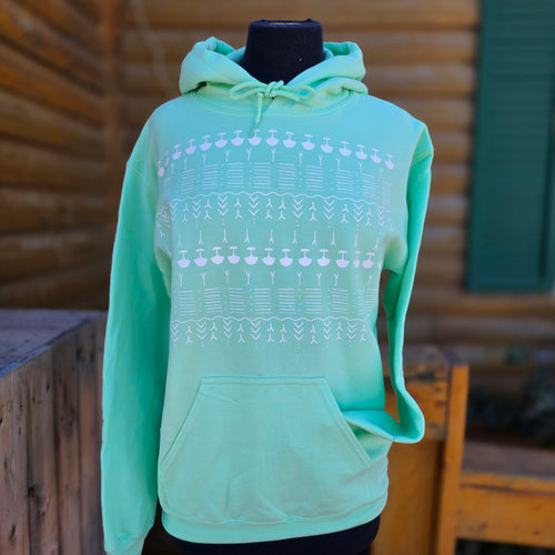 Tunniit Mint hoodie