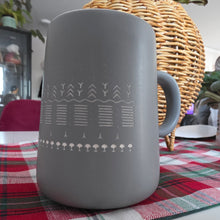 Load image into Gallery viewer, Grey etched tunniit mug