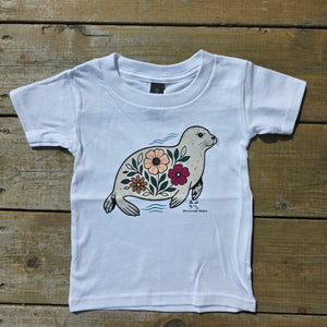 Toddler PUIJIK white tee