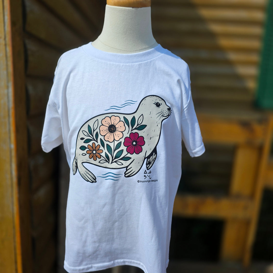 Youth Puijik white tee