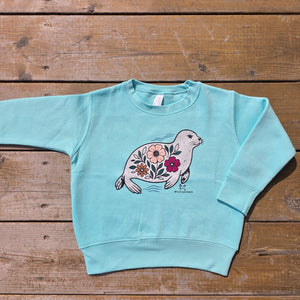 Toddler PUIJIK mint crewneck