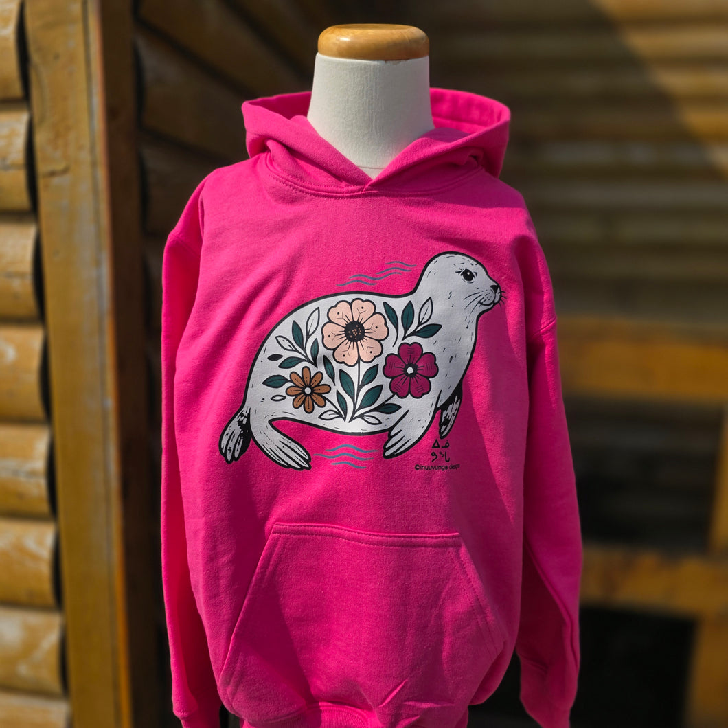 Youth PUIJIK pink hoodie