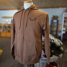 Load image into Gallery viewer, Caramel zip Natjuk hoodie